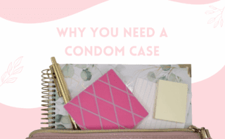 roxy pepperton condom case ready for college dorm life, travel organization, safe sex